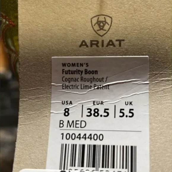 ARIAT WOMEN'S FUTURITY BOON WESTERN BOOTS - SQUARE TOE - Picture 9 of 16